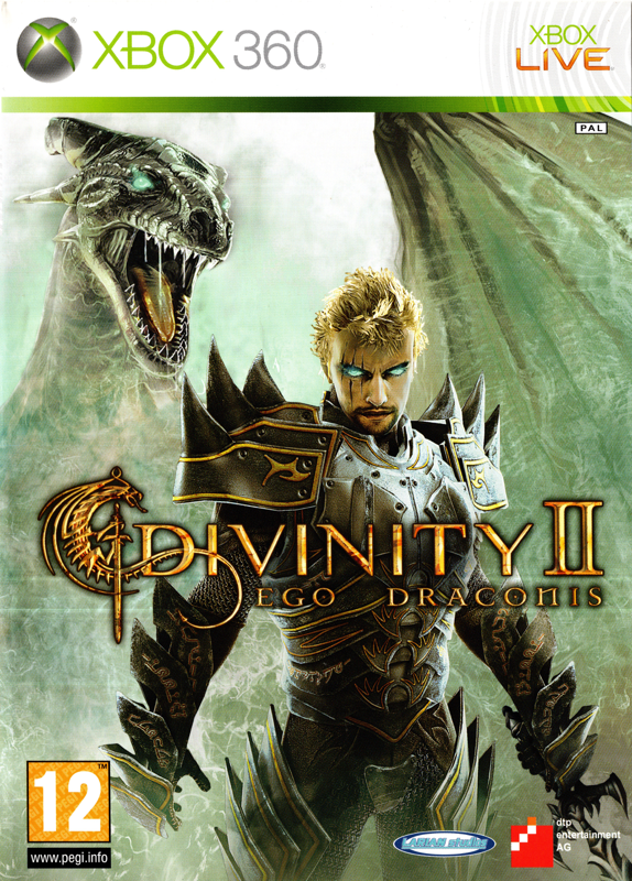 Divinity II: The Dragon Knight Saga box art for Xbox 360